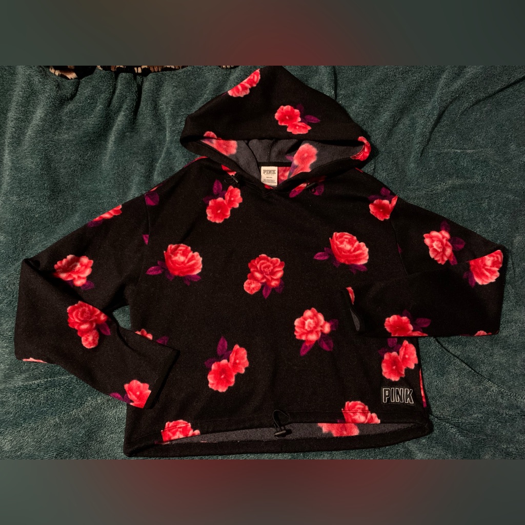 Victoria’s Secret Pink Cropped Hoodie